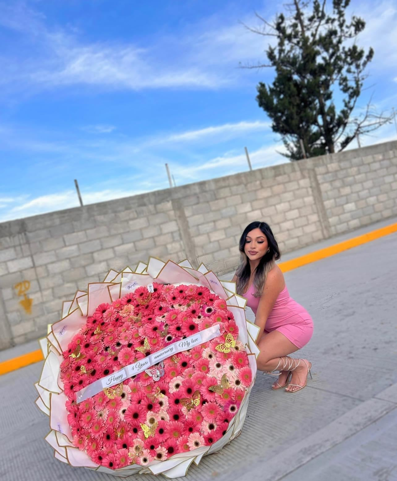 Ramo de 100 Gerberas